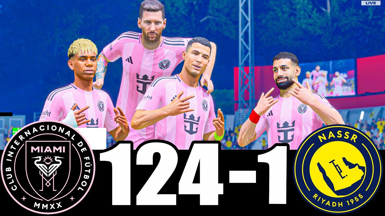 RONALDO, MESSI, LAMINE YAMAL, MBAPPE ALL BEST PLAYERS IN THE WORLD PLAYING TOGETHER | MESSALDO FC 26