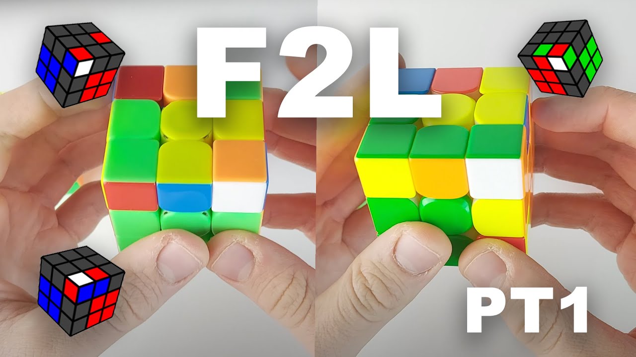 TUTTI I CASI F2L SPIEGATI INTUITIVAMENTE! Parte 1 di 2