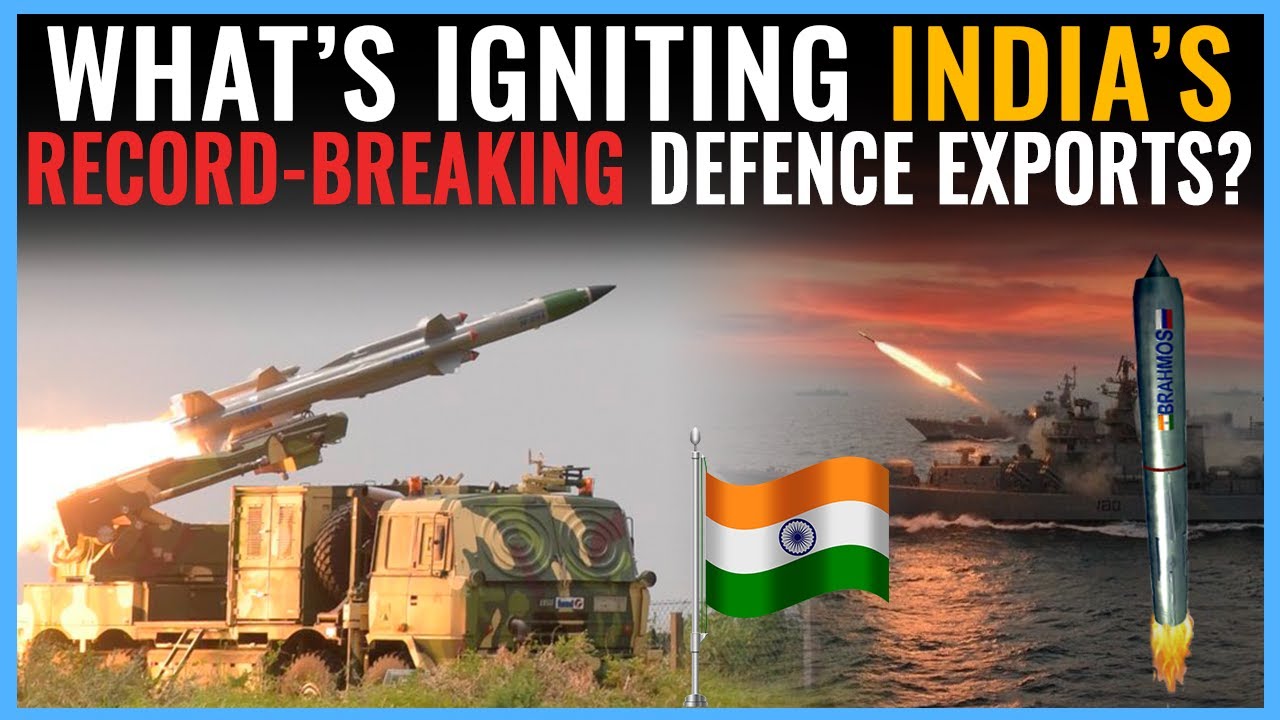 India's Defence Exports Soar to Record Rs 16000 Cr! Indian Arms Exports Boom