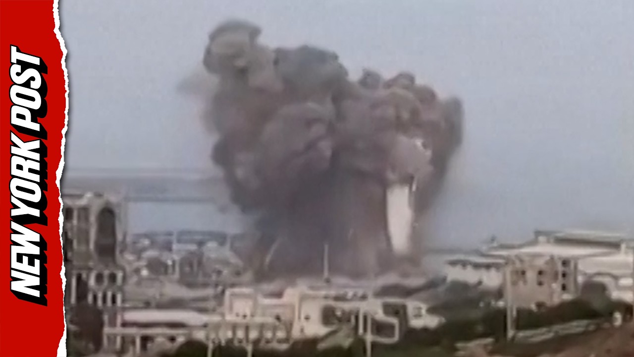 Loud Blast Heard as Massive Smoke Billows From Iran's Chabahar Port After US Strikes