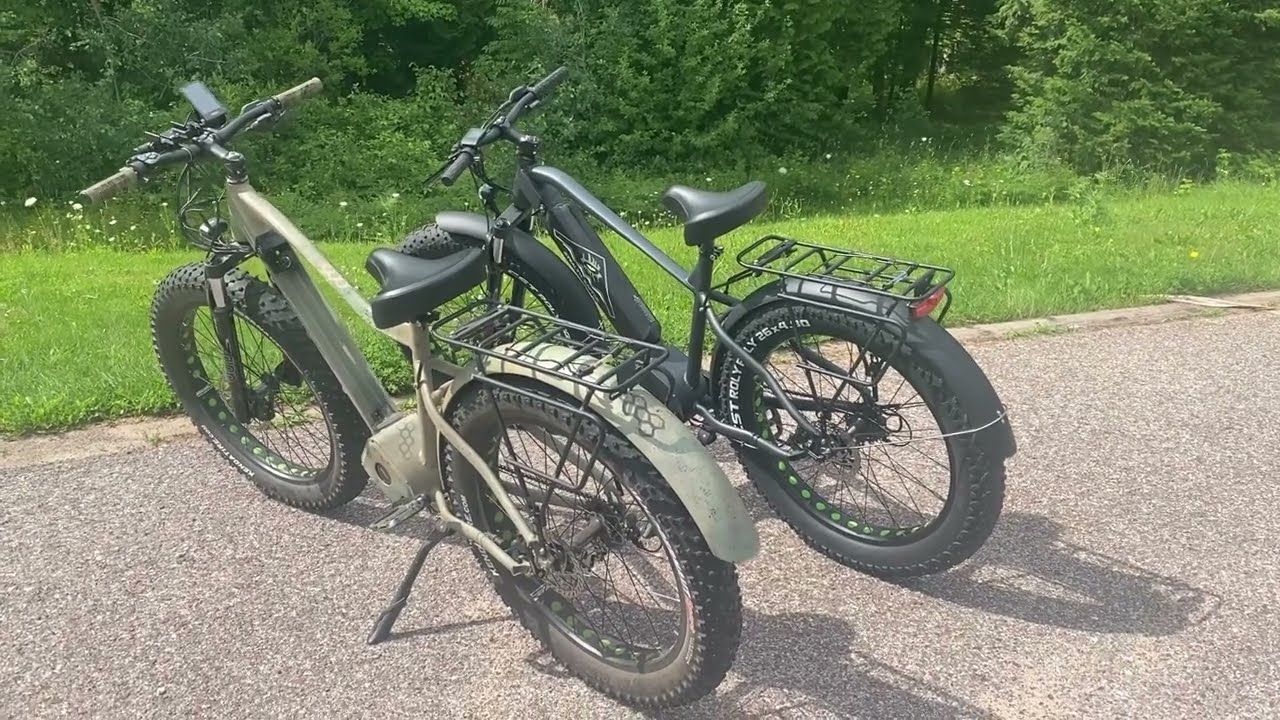 Fat tire rear fender mod