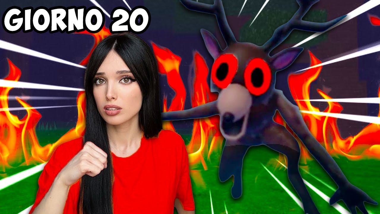 SOPRAVVIVI 99 NOTTI NELLA FORESTA su ROBLOX! - Episodio 3