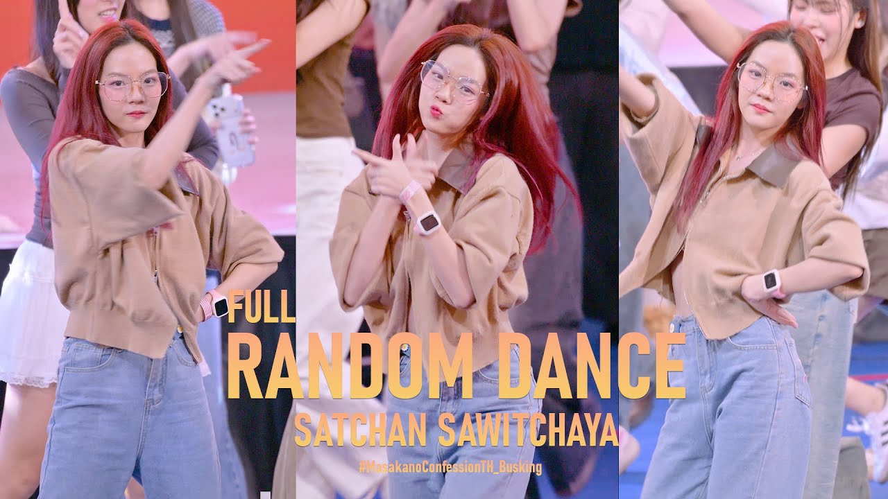 [4K60p] Satchan Sawitchaya - Full RANDOM DANCE @ BNK48 BUSKING | PARADISE PARK 170169