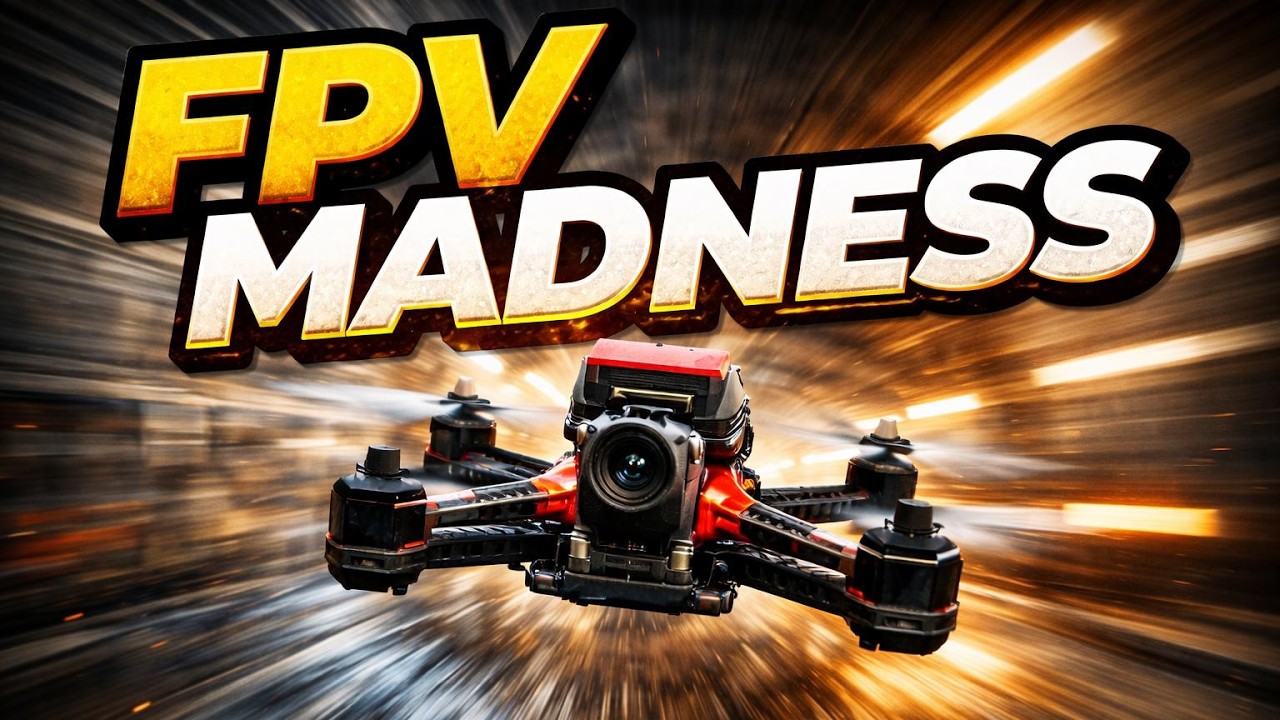 FPV Madness – NO BRAKES (Near Crash)