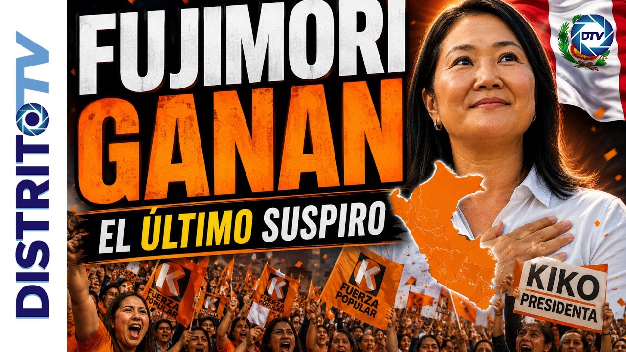 🔴&iexcl;&Uacute;LTIMA HORA EN LAS ELECCIONES DE PER&Uacute;!🔴FUJIMORI GANA LAS ELECCIONES A FALTA DEL 1% DEL ESCRTUTINIO