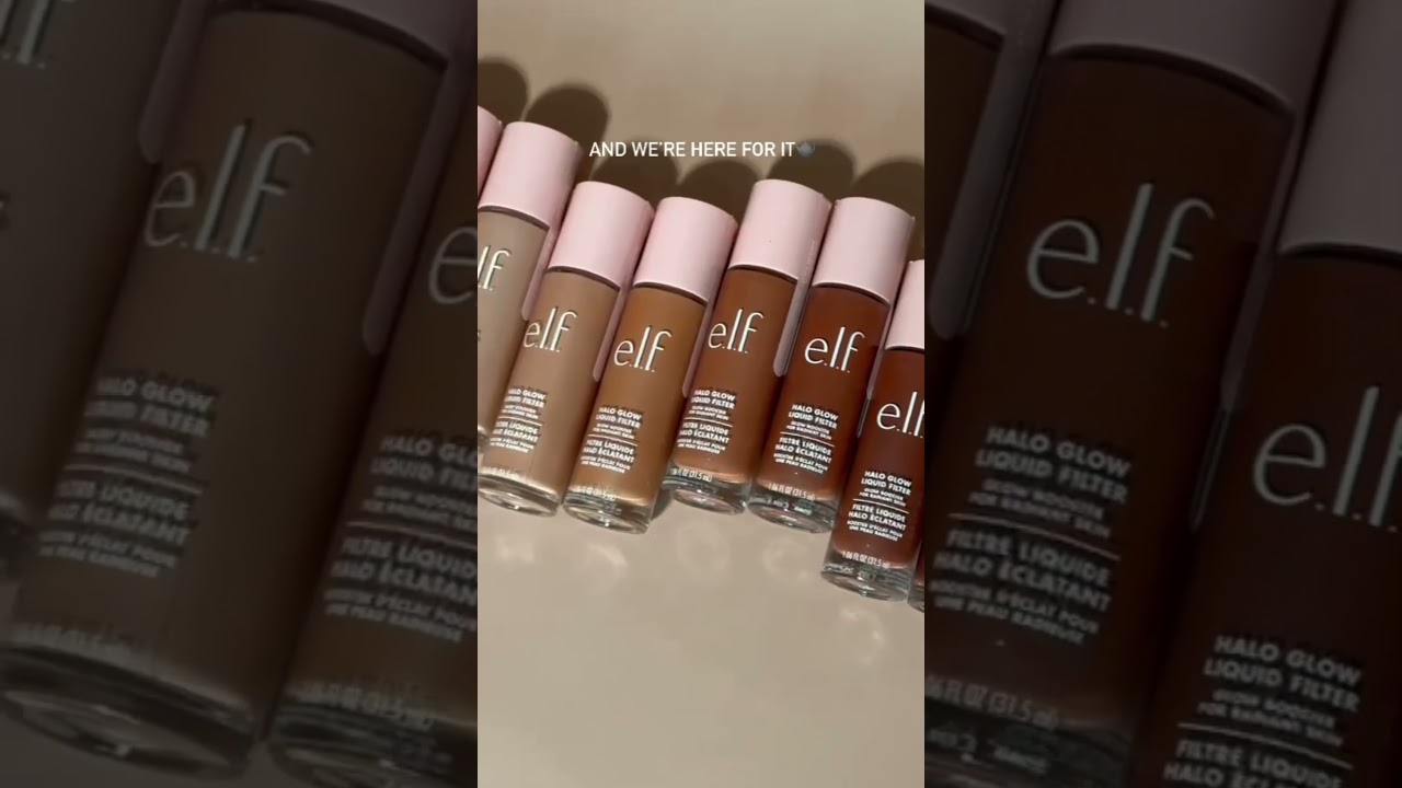 ✨Halo Glow✨ Liquid Filter Swatches