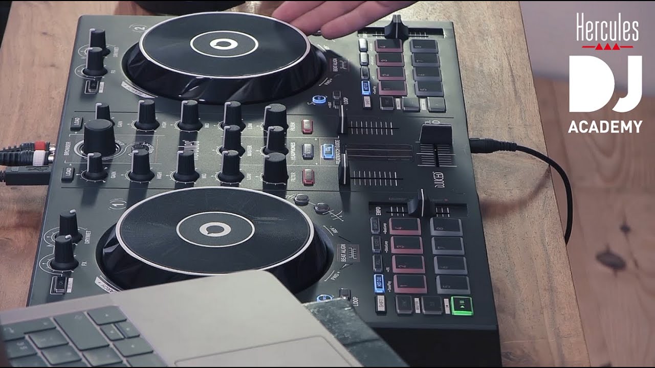 DJUCED | Learn to beatmatch | 04 Beatmatch your songs with the jogwheels