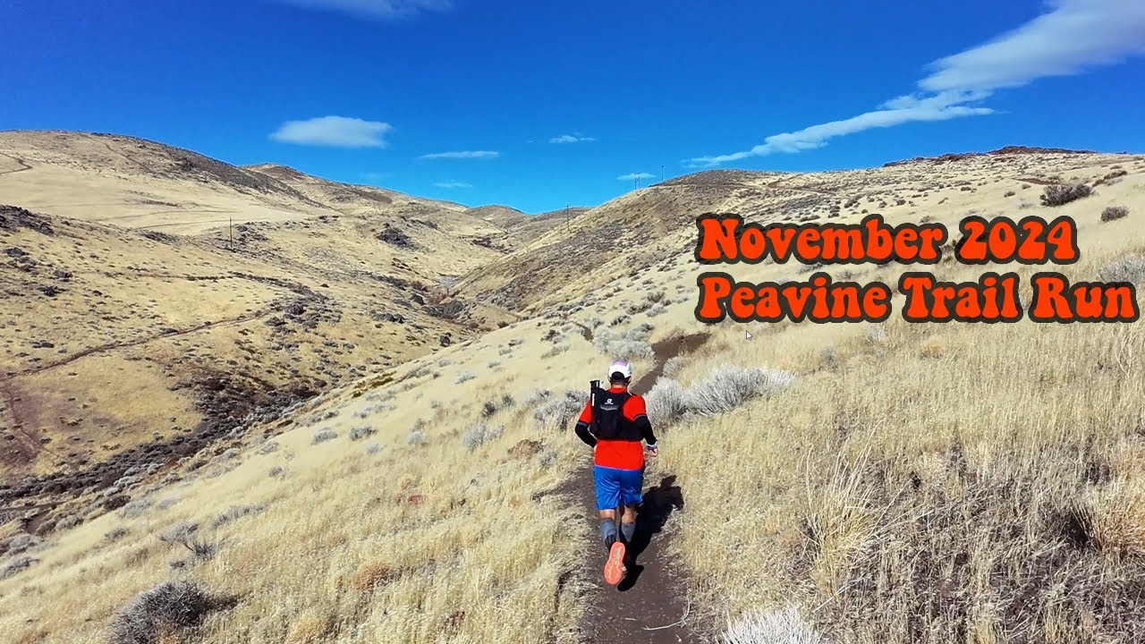 November 2024 Sunday Trail Run on Peavine - with DJI Neo
