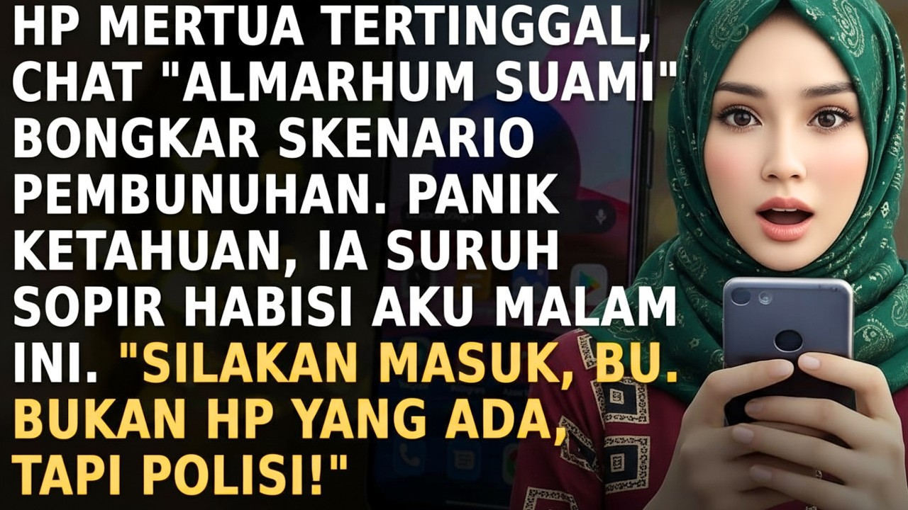Setelah temukan HP mertua, Ibu panik  Saat aku tahu dalang kematian suamiku ternyata