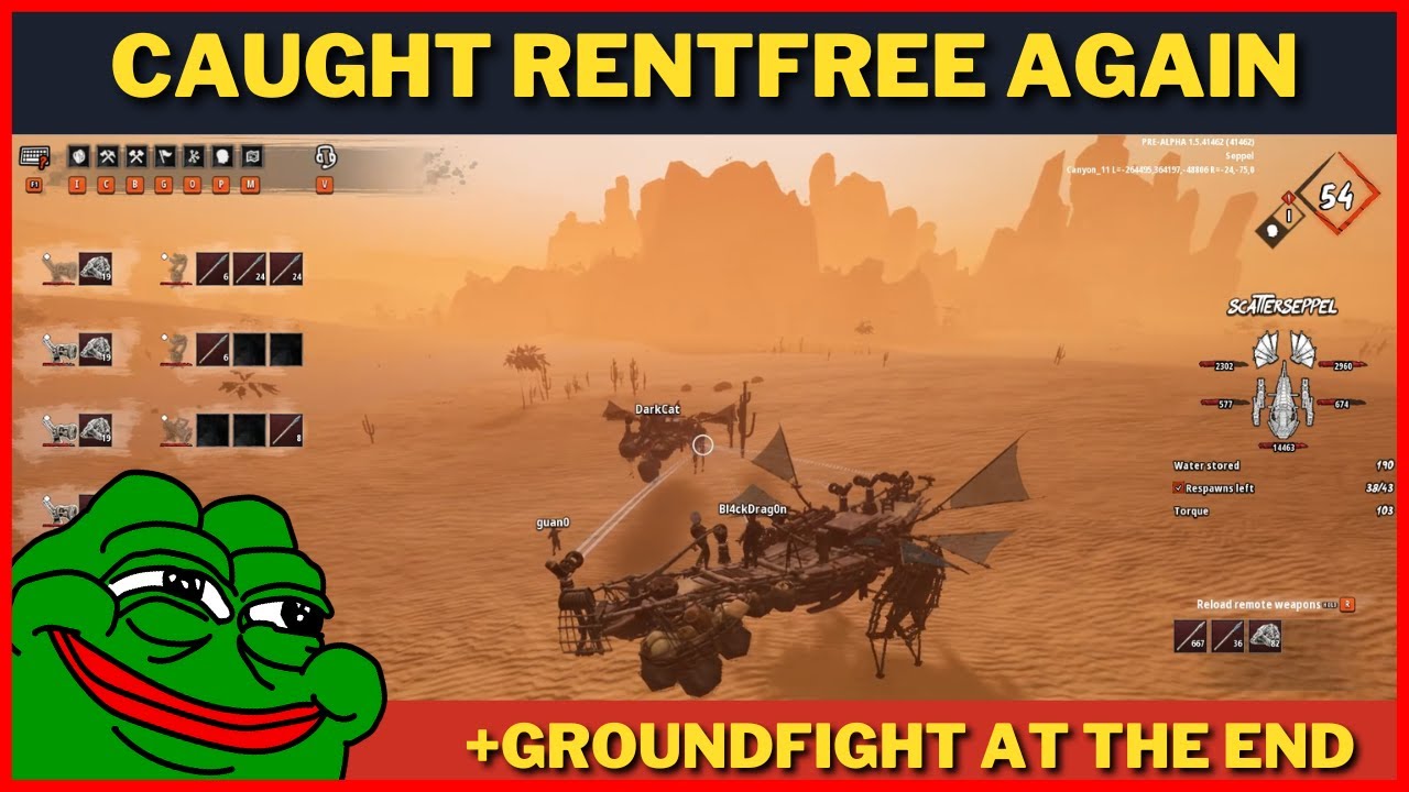 Last Oasis PvP | Rentfree Griefers again, but this time with Lobbers | Season 5