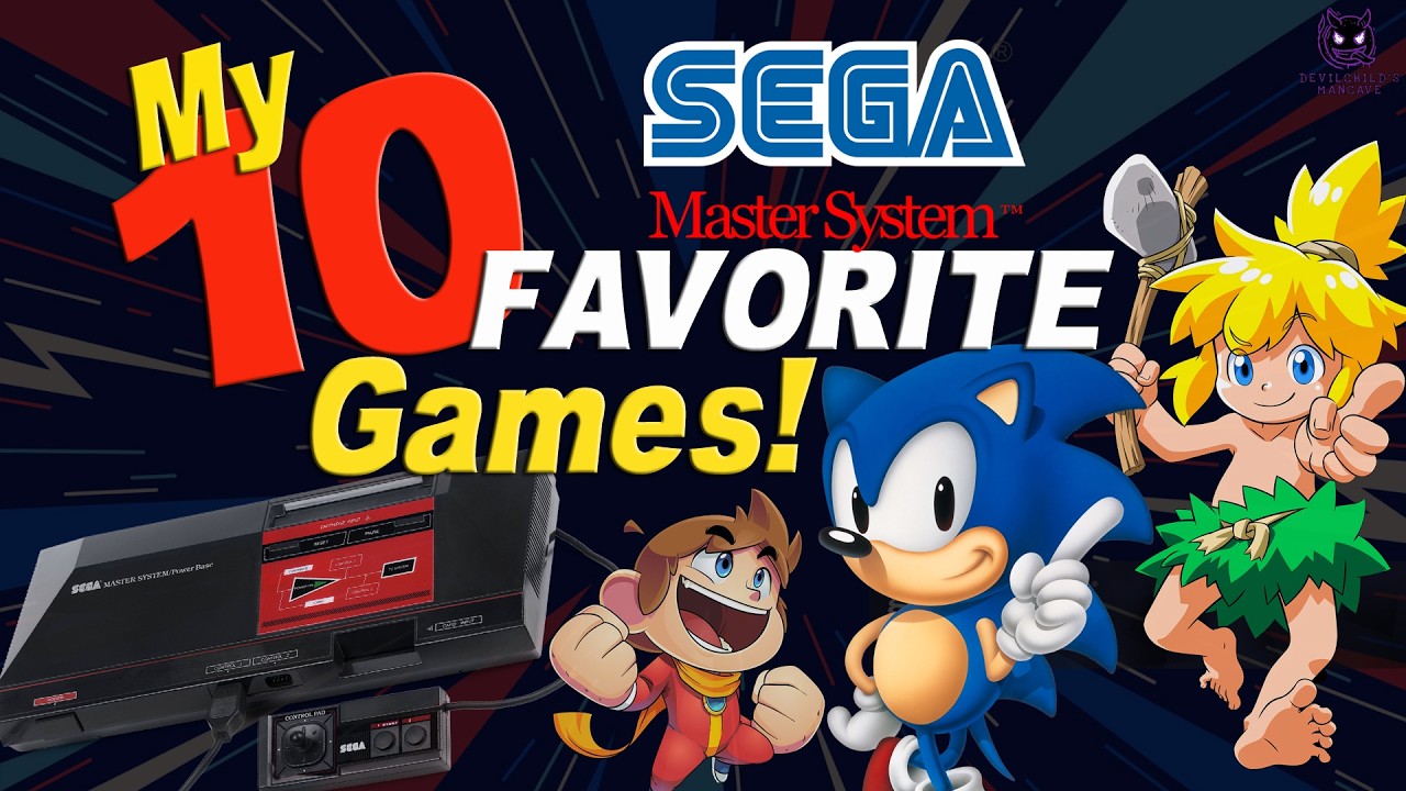 My 10 Favorite Sega Master System Games