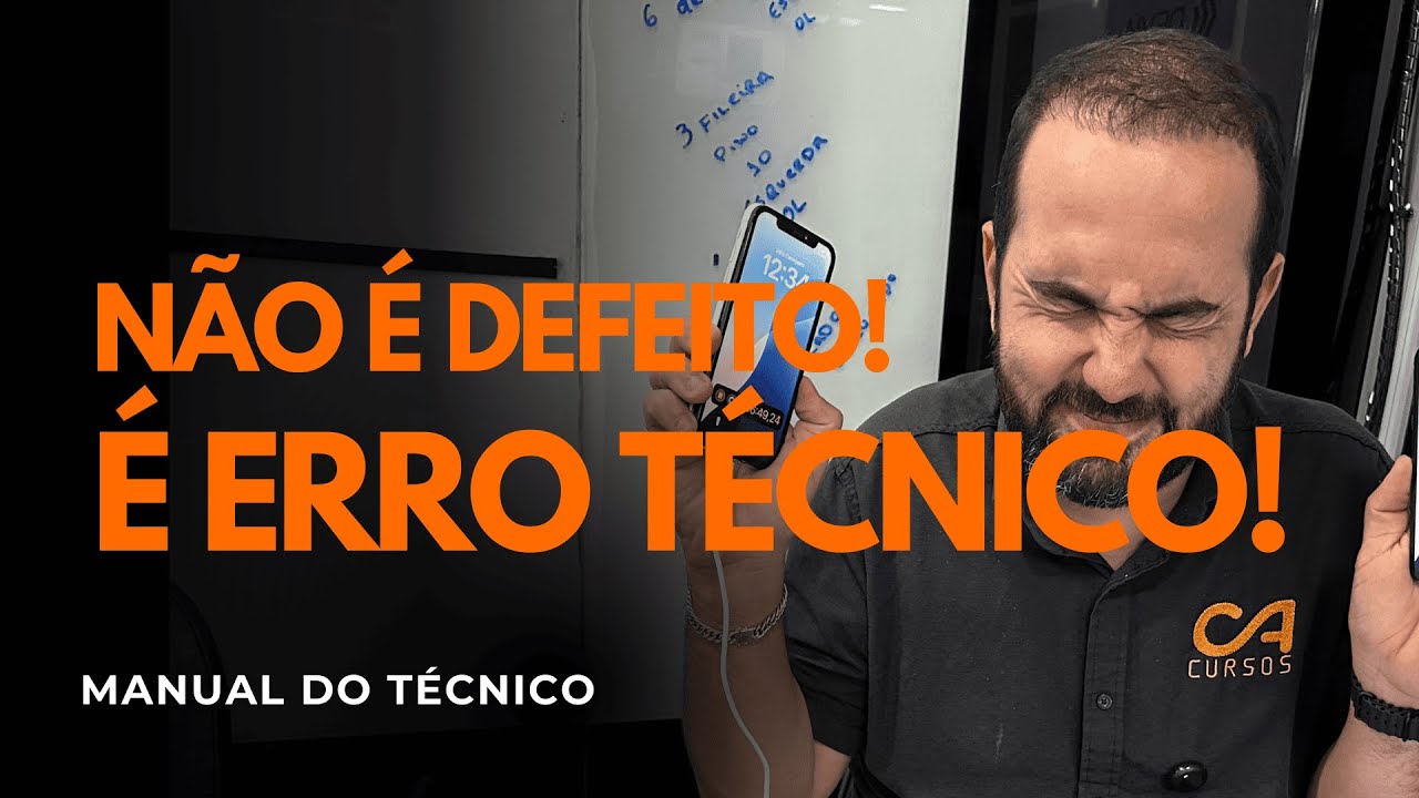 Os 7 Erros Mais Comuns Que DESTROEM Celulares Durante o Conserto | Aula Ao Vivo