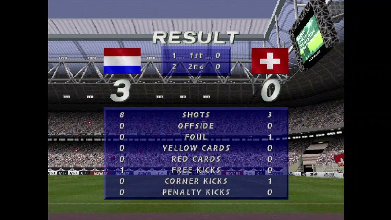 Copa Internacional Holanda vs Suiza ISS PROEVOLUTION