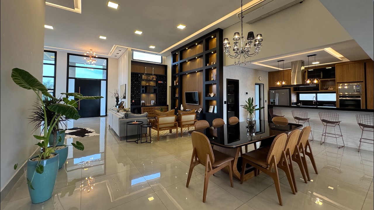 Casa Térrea à Venda em Indaiatuba | 511 m², 4 Suítes, Piscina Aquecida | Tour Completo 