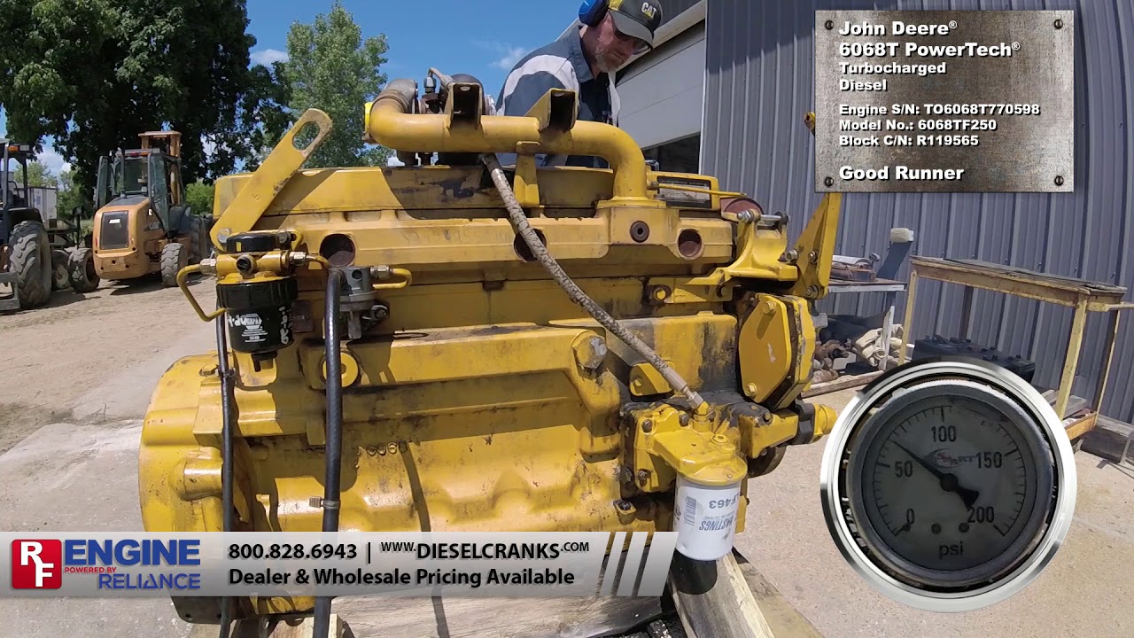 John Deere&reg; 6068T PowerTech&reg; Good Runner (JD6068TCE1U-2913248)