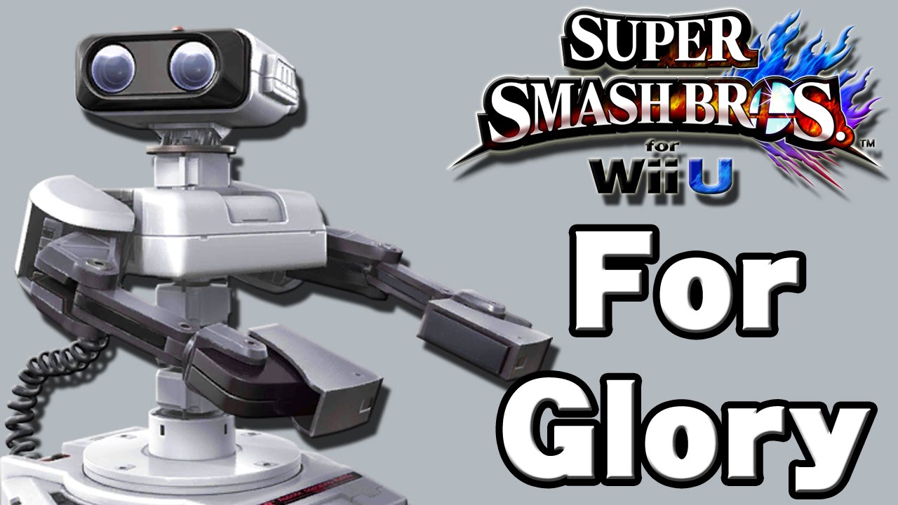 Super Smash Bros. For Wii U (Online | For Glory: 1 On 1 | R.O.B.) #1