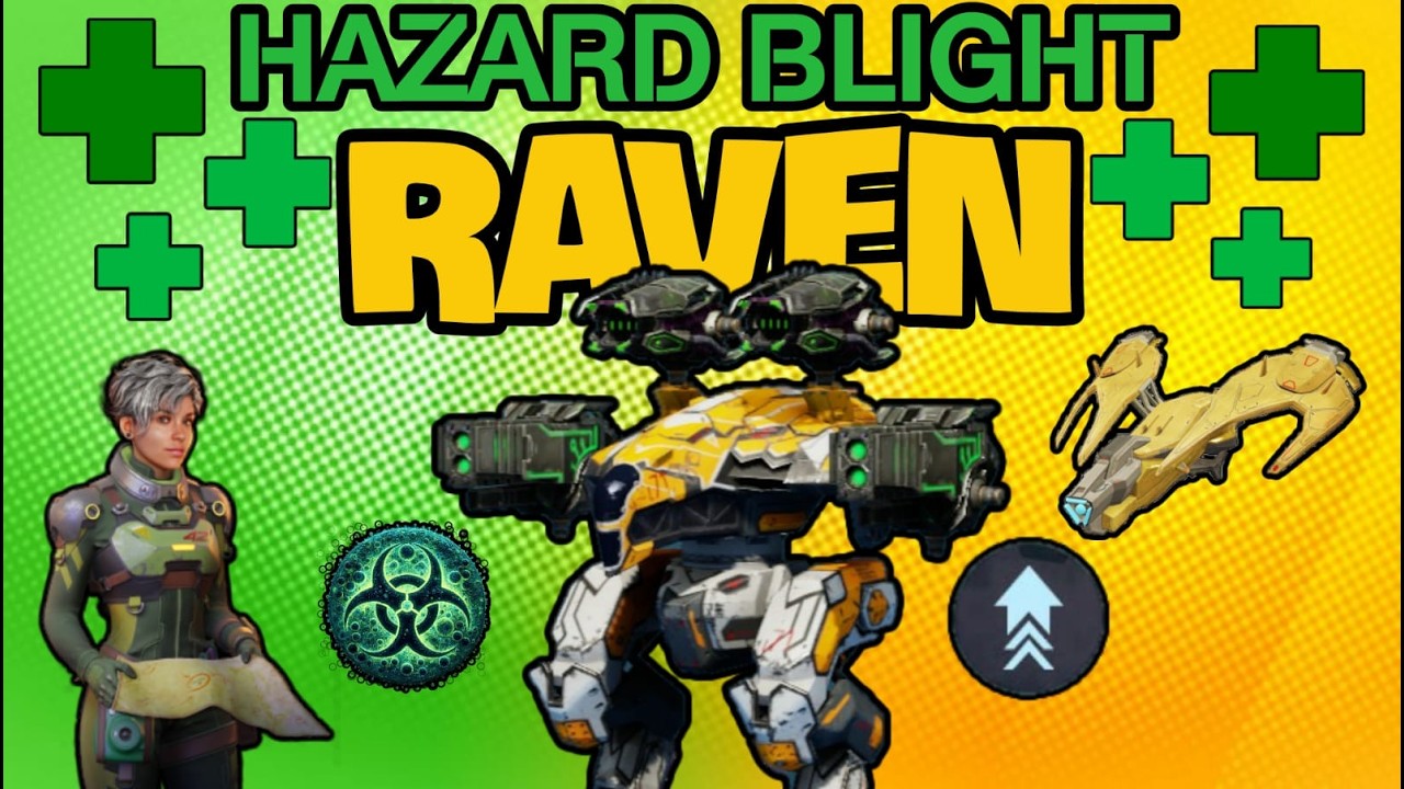Hazard Blight Raven with Kestrel | War Robots