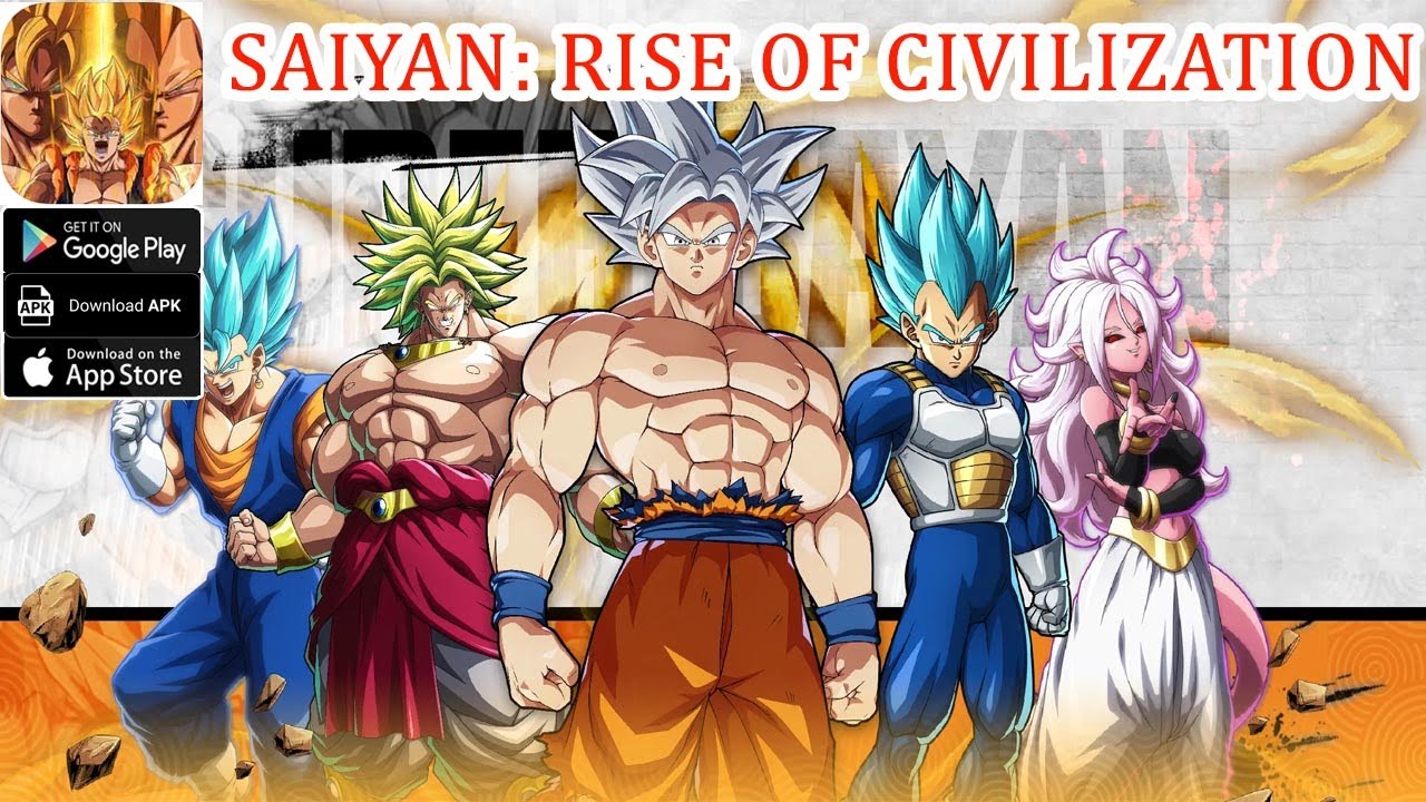 Saiyan: Rise of Civilization Gameplay - Dragon Ball RPG iOS Android Game