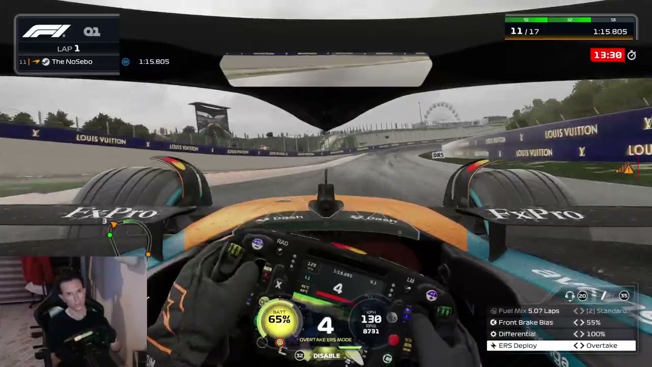 F1 Pro Racing League - S10 – D2 CPC- R12 – NETHERLANDS GP(50%-WET) - F1 25 (in the COCKPIT + NO