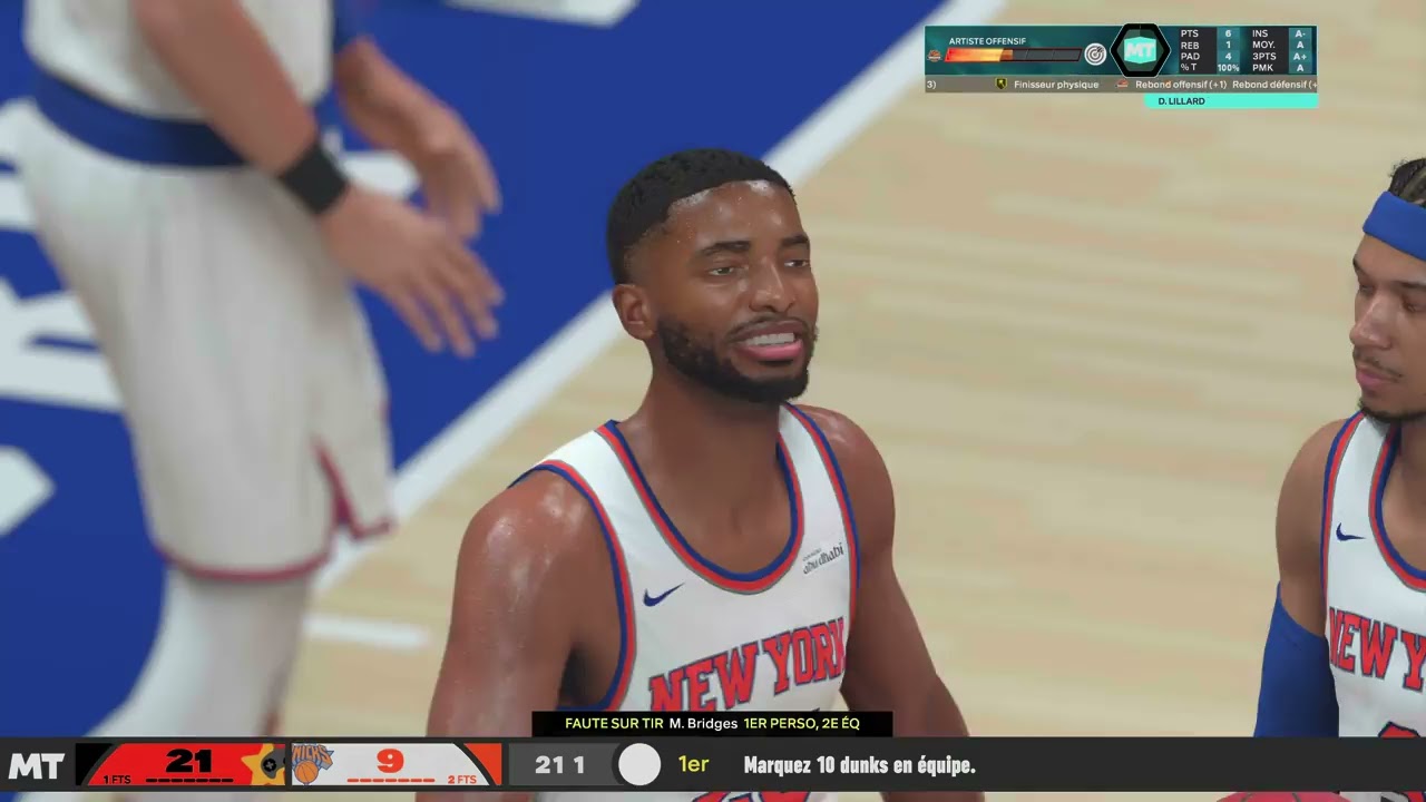 NBA 2K26 Xbox Series X - Gameplay 4K 60 HDR - Mode Domination - MyTEAM / '26 New York Knicks