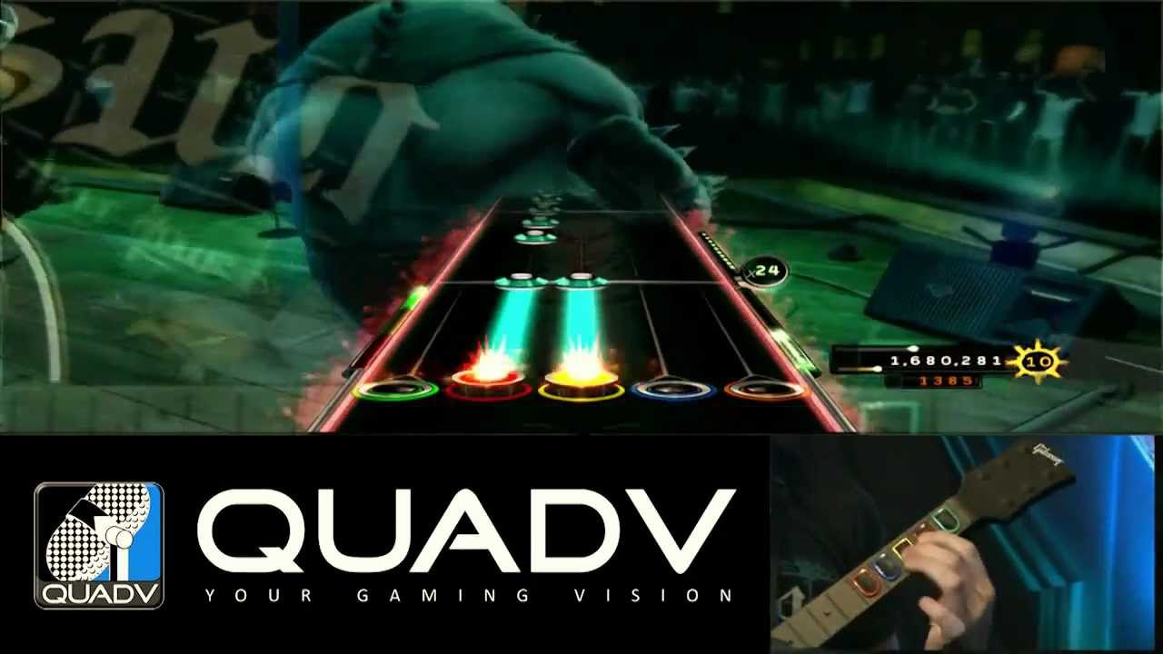 Fury of the Storm 100% FC  Guitar Hero Expert - George Boothby @ Gadget Show Live 2012