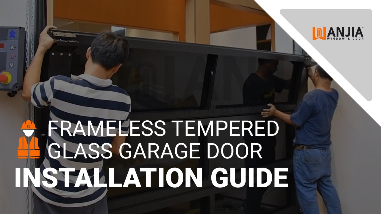 Garage Door Installation and Opener Wiring Guide - Frameless Tempered Glass Garage Door