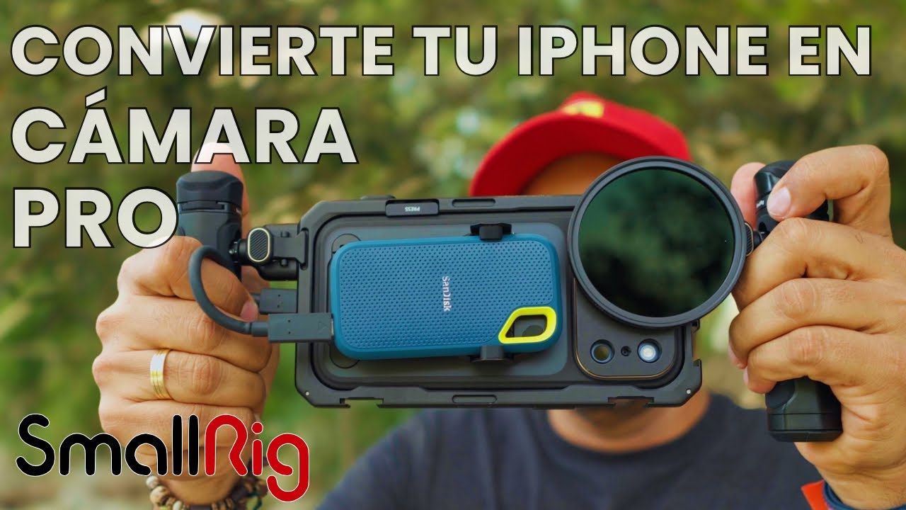 SmallRig Cage Series‼️iPhone 17 ProMax Cómo Camara de Cine 📲🔥