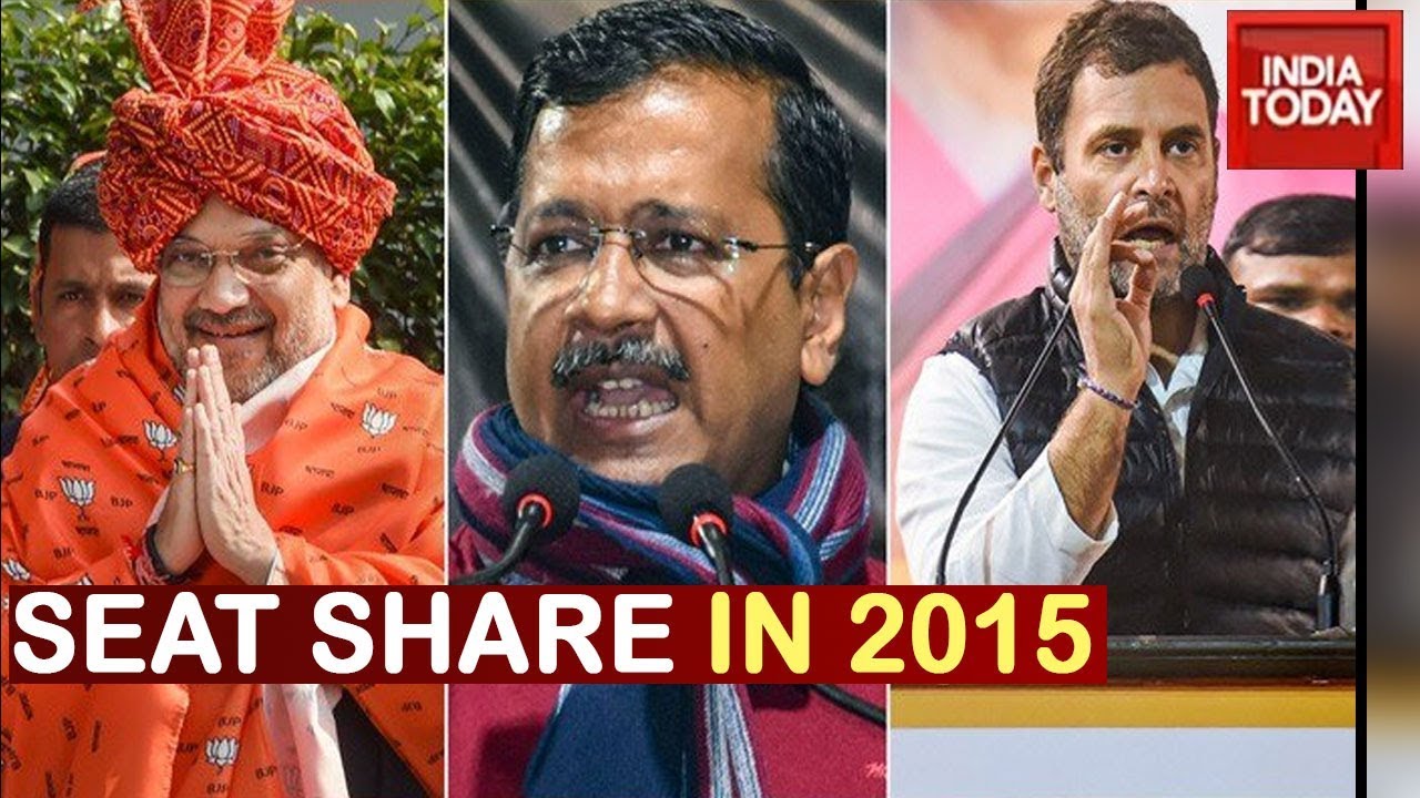 Delhi Polls 2020: Watch Seat Share Of Delhi Assembly Elections In 2015