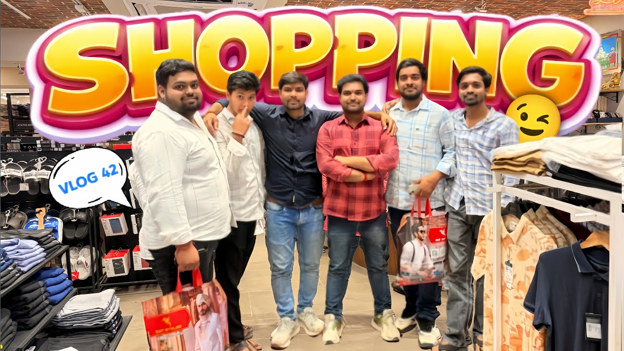 My 42 Vlog 13 March Gaye Sab Shopping Ek Sath🙏🏻😊