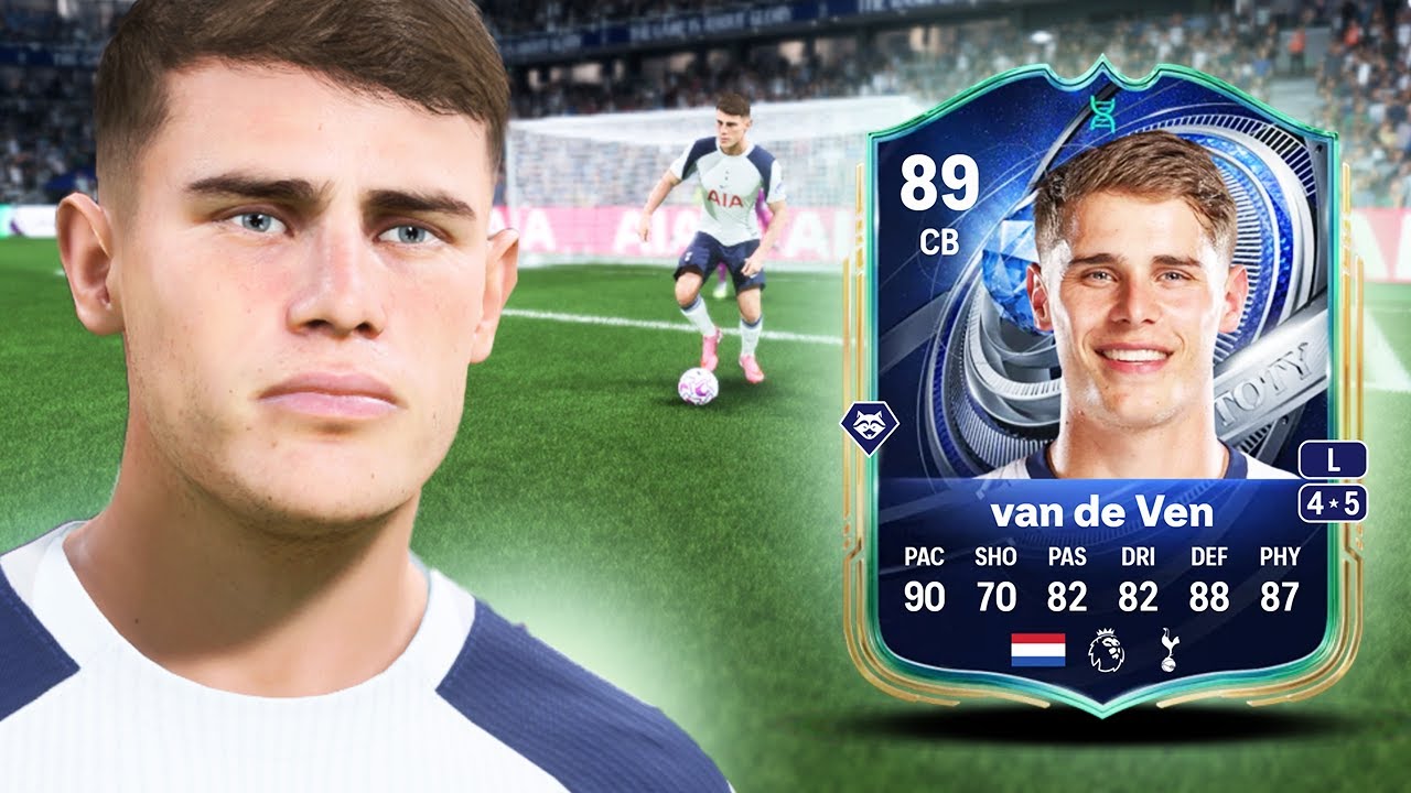 89 Ван де Вен: Обзор игрока TOTY Evolution в FC 26 | FC 26 Ultimate Team