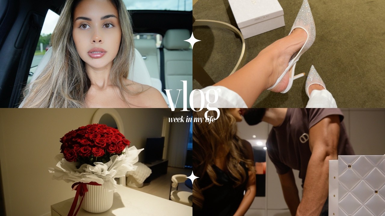 VLOG | visiting our wedding venue, valentine&rsquo;s day, going on accutane, makeup hauls & more!