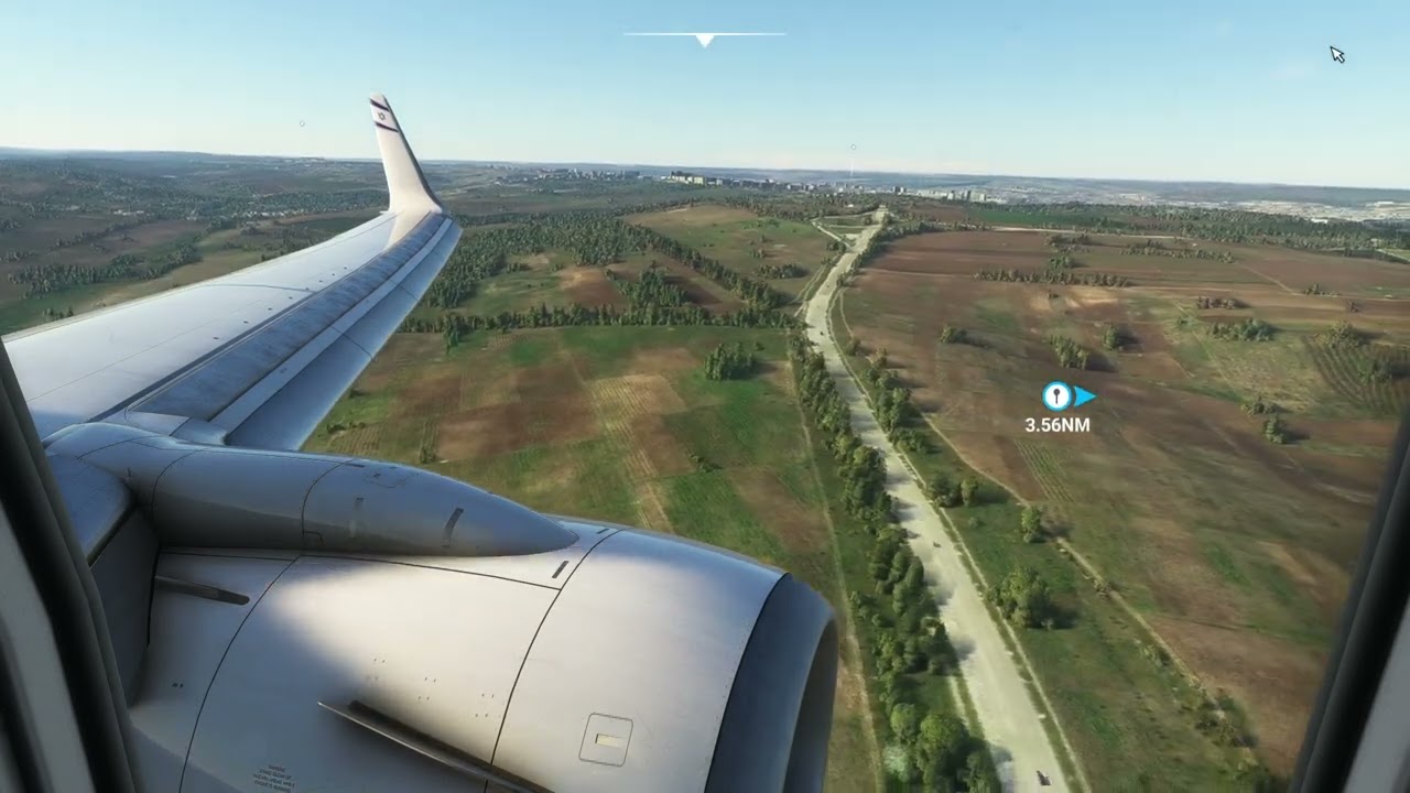 Landing in Chisinau (Moldova) from Tel Aviv with Boeing 737-800