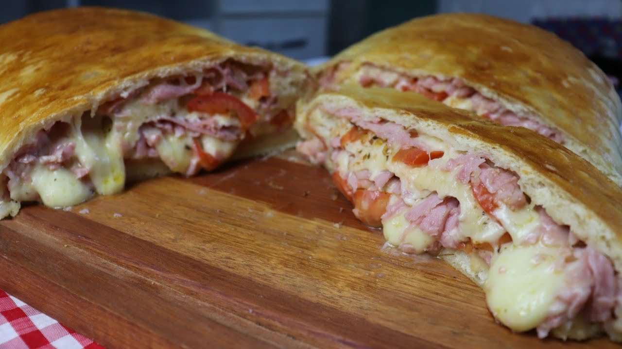 ESTE PÃO RECHEADO É TÃO FÁCIL DE FAZER QUE VOCÊ NEM ACREDITA!