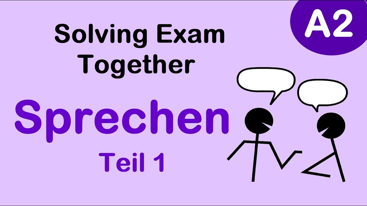 Solving Exam Together | A2 Sprechen | Teil 1 | Desi Learn German | Urdu/Hindi