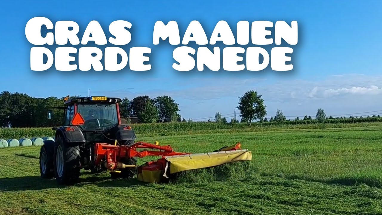 Grasmaaien derde snede | Boer Gerrit vlogt