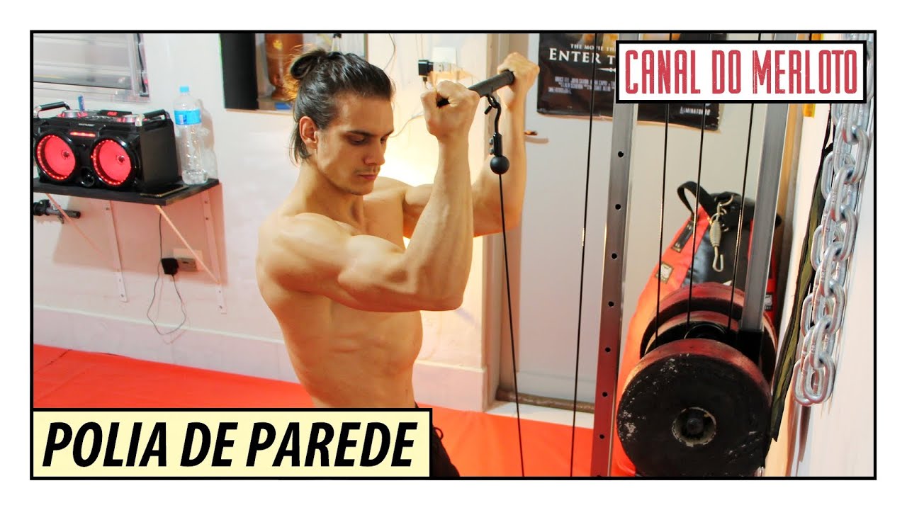 POLIA DE PAREDE PARA TREINAR EM CASA