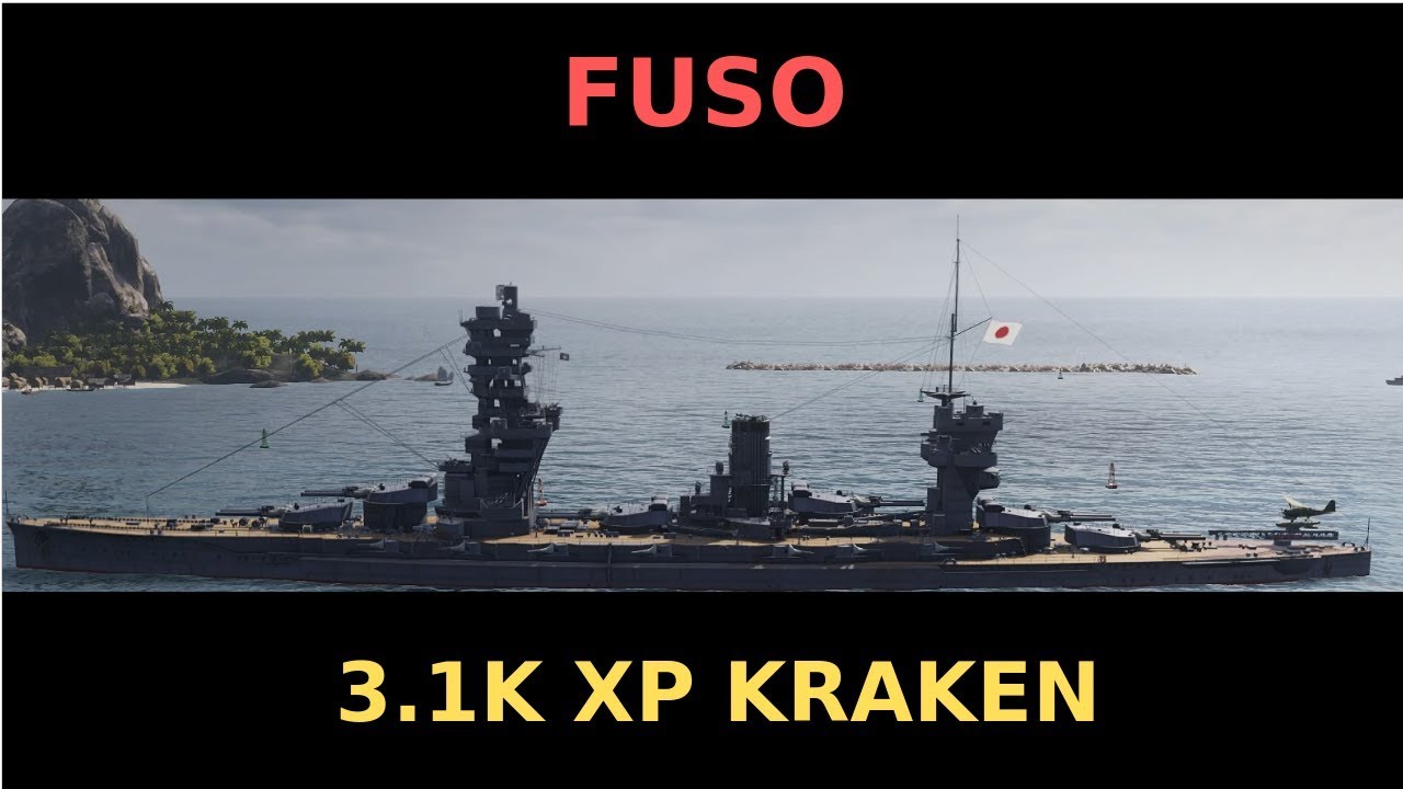 Fuso 3.1K XP Kraken Unleashed | World of Warships Legends Console