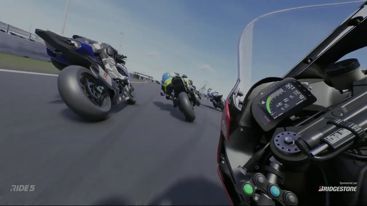 RIDE 5 (PC 4K60) Réaliste Speed Driving DYTONA ( IA vs Humain Top 1 😍😁💪)