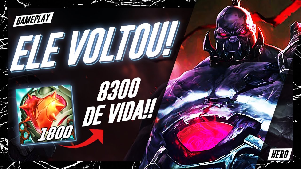 SION JA É UM DOS TANKS MAIS FORTES DO LOL DE 2023