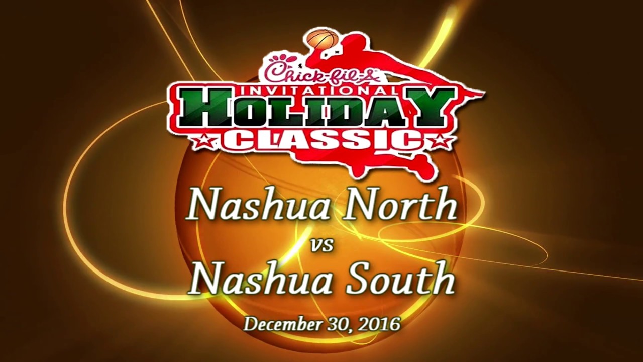 Nashua North vs Nashua South Boys Basketball  12/30/16