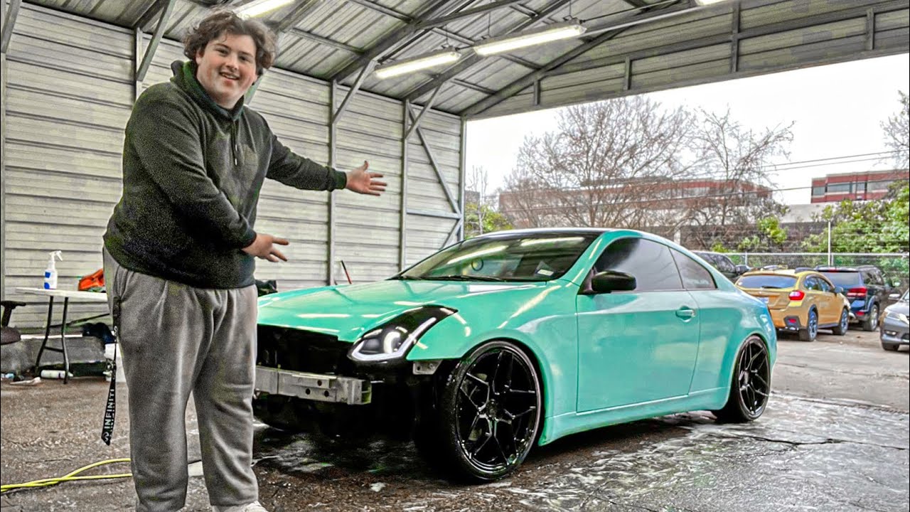 Restoring My Sun-Damaged Wrap On My G35