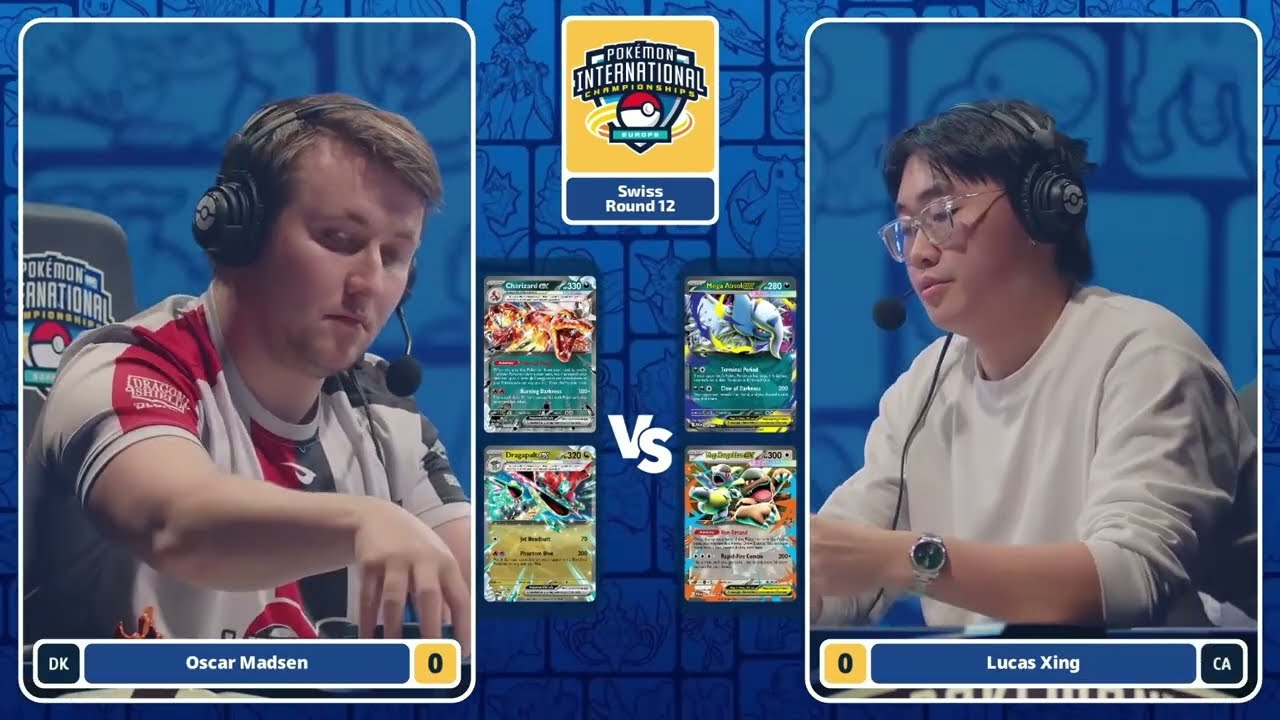 2026 Pokémon TCG EUIC Round 12 A. Dragapult Charizard vs Mega Absol Box