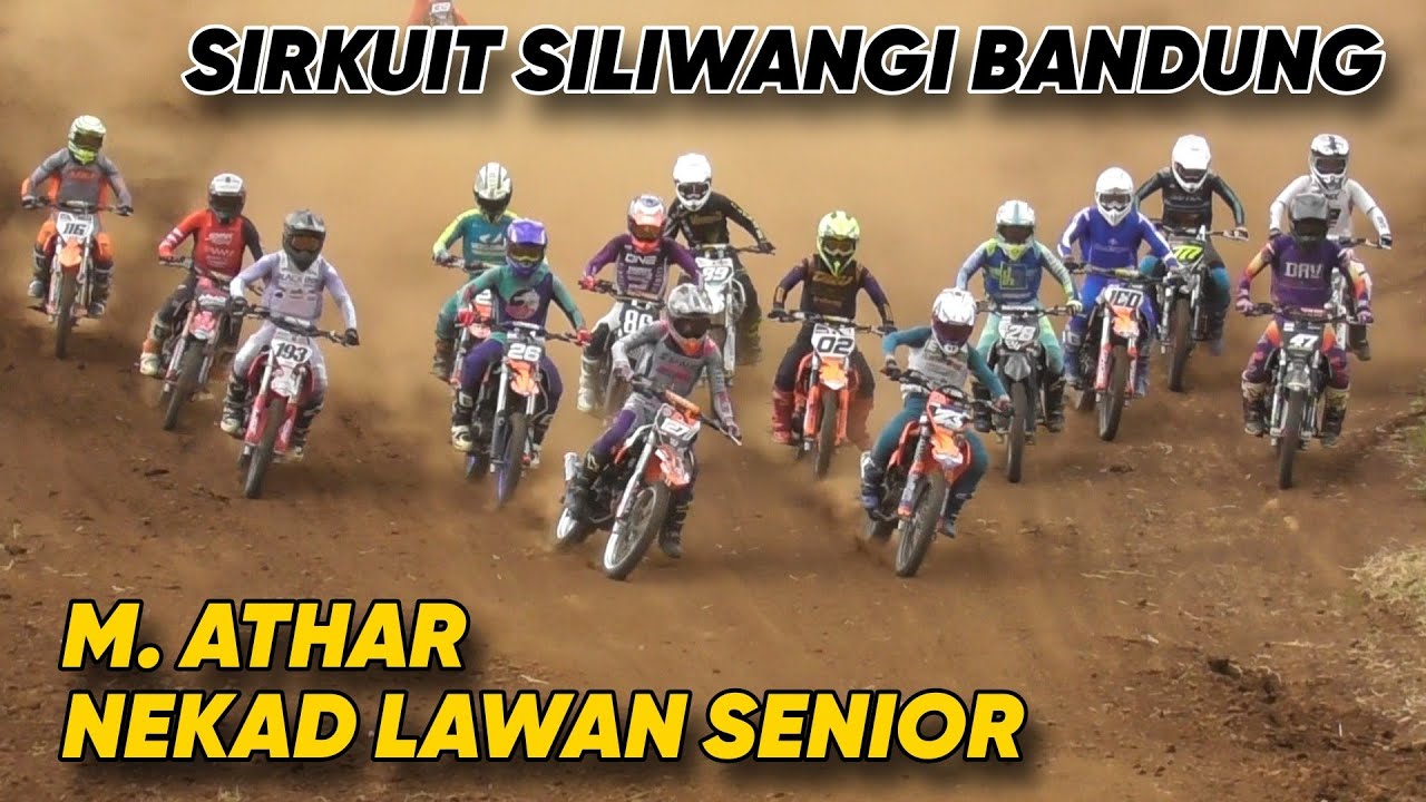 M. Athar NEKAD LAWAN SENIOR‼️ Bebek modifikasi Open Sirkuit Siliwangi Bandung