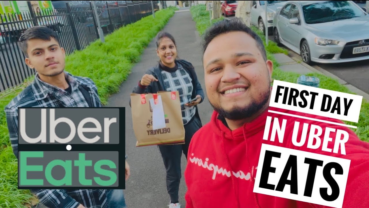 Ise Bhi Sikha di Uber Eats || Her first Day in Uber Eats || Delivery 📦 Partner || Melbourne 🇦🇺