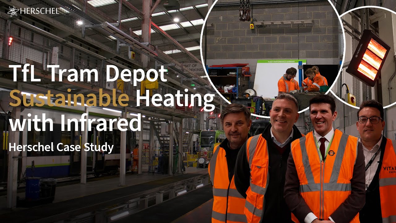 Как инфракрасное отопление помогло TfL снизить выбросы углекислого газа в труднообогреваемом трам...