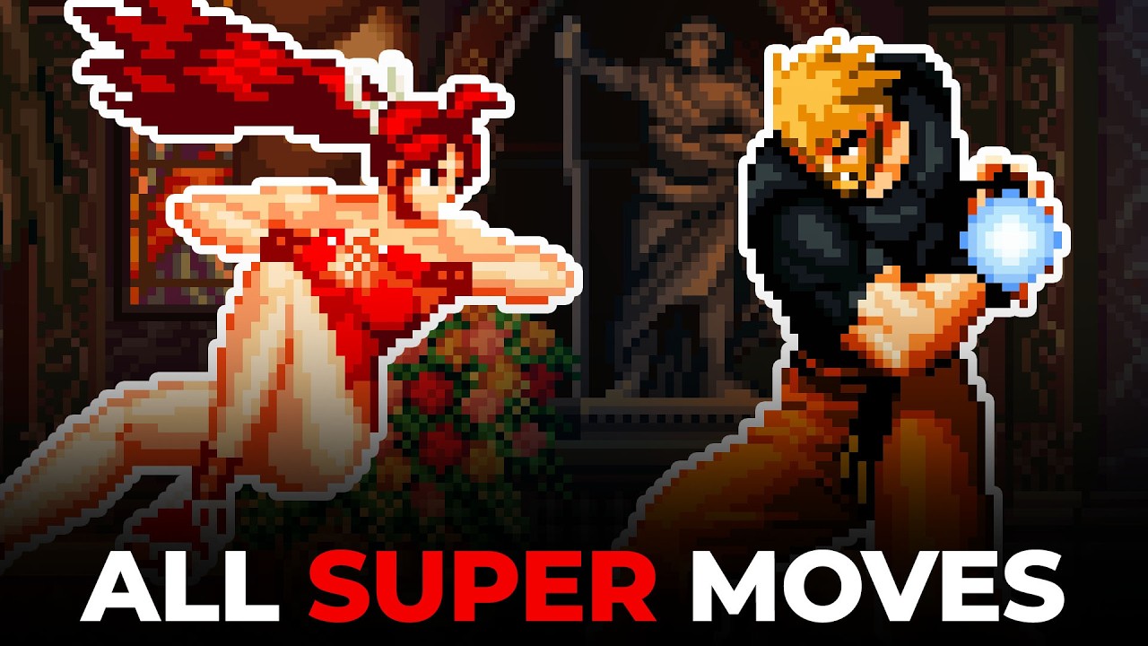 ALL SUPER MOVES TUTORIAL - Art of Fury 2: Ultimate Garou (Fangame)