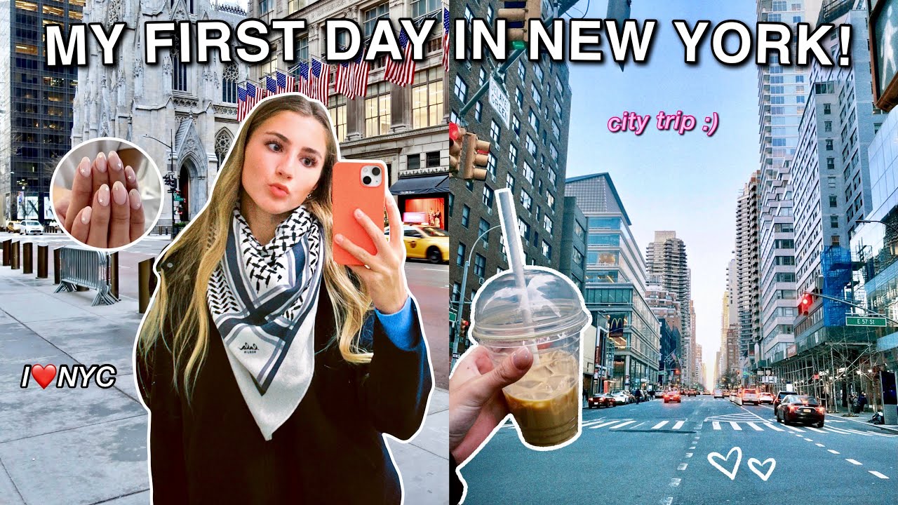 MY FIRST DAY IN NEW YORK VLOG 2023! (2 week city break, shopping, & more)