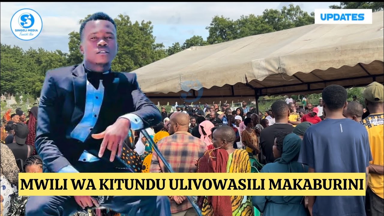 MWILI WA KITUNDU ULIVOWASILI MAKABURINI NI HUZUNI NA VILIO