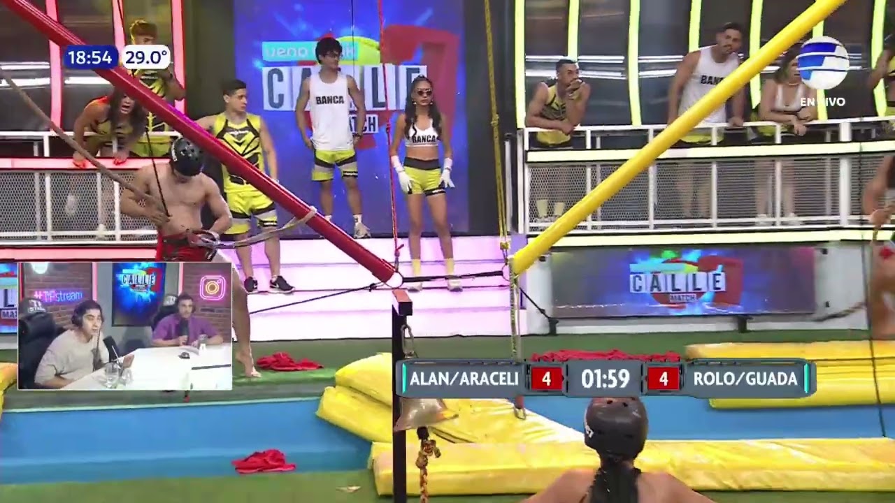 AlanC7 y AraceliC7 salvan su lugar a pura garra en #LosTrompos | 20 02 26