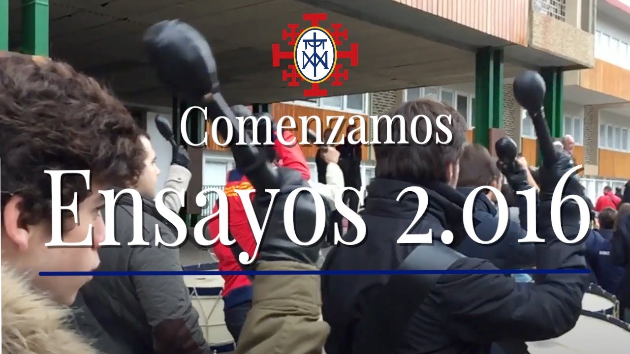 SEMANA SANTA ZARAGOZA 2016. COMIENZO ENSAYOS LA PIEDAD AÑO  4